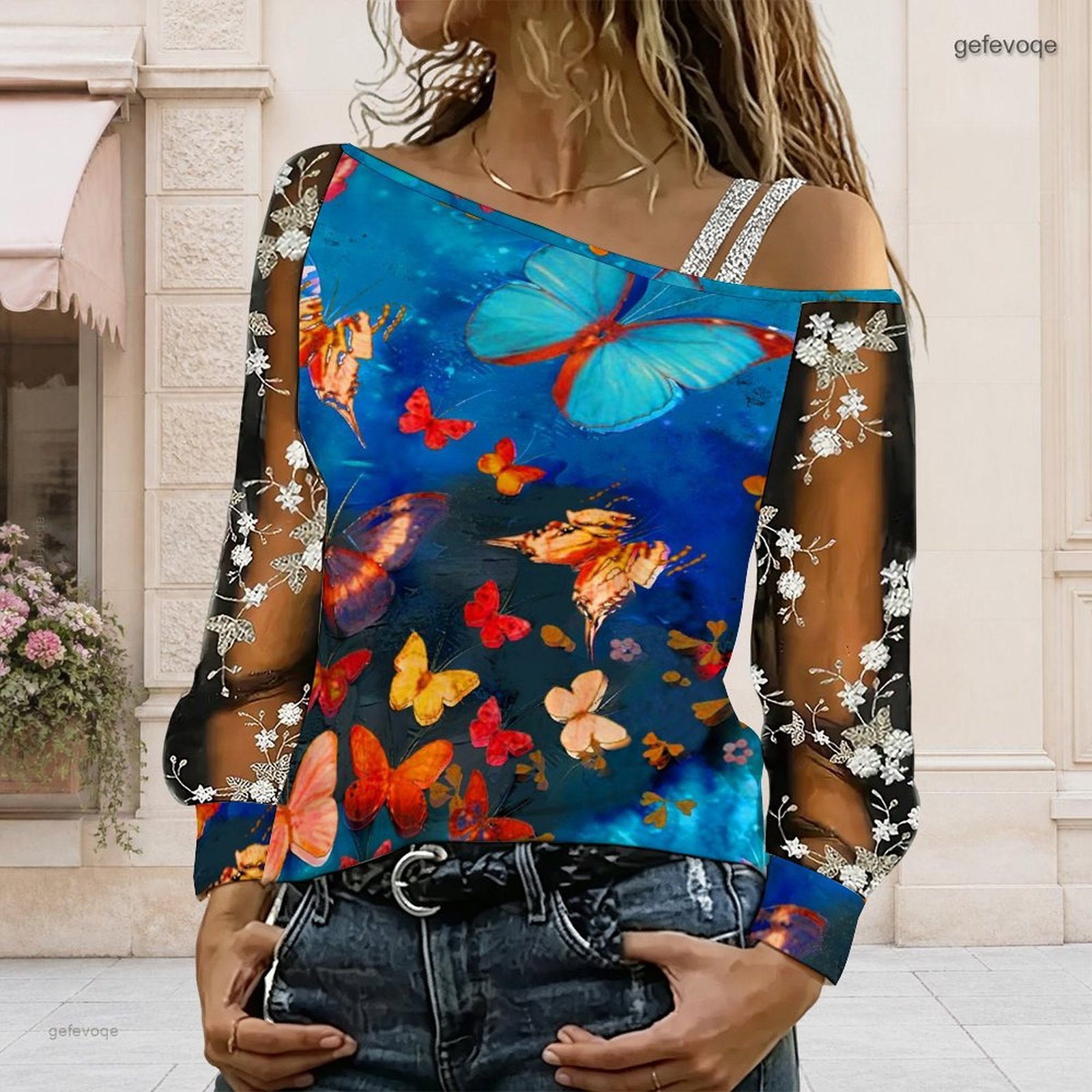 Damen Off-Shoulder Bluse Asymm – Blouse Off Shoulder Bewertung und Preis