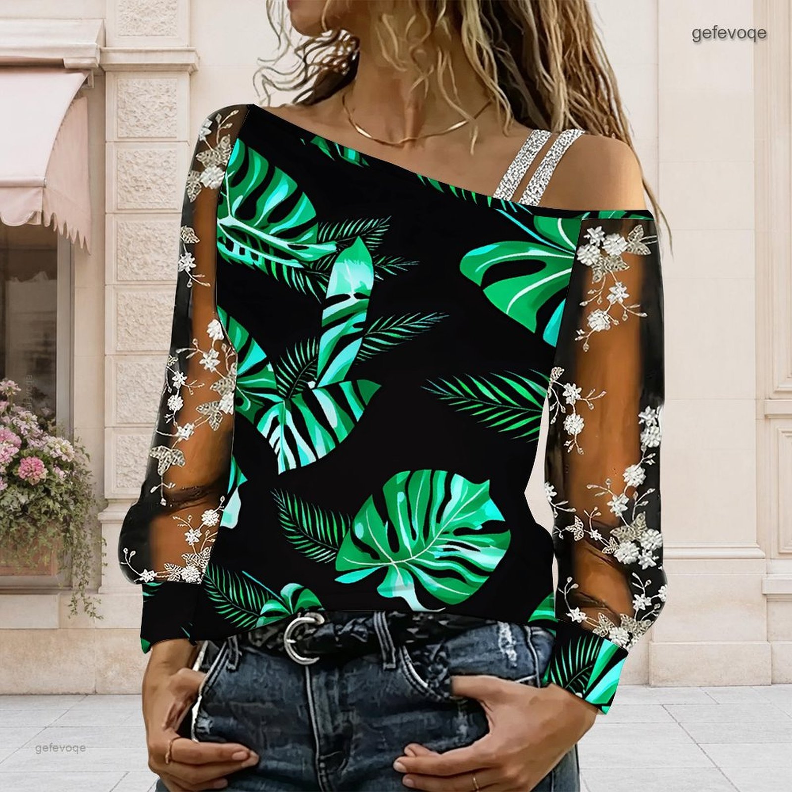 Damen Off-Shoulder Bluse Asymm – Blouse Off Shoulder Bewertung und Preis